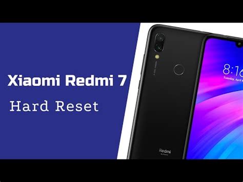 Xiaomi Redmi Hard Reset Pattern Password Screenlock Bypass Youtube