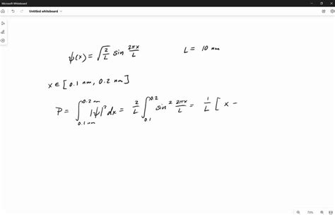 Solved Calculate The Probability That An Electron Will Be Found A