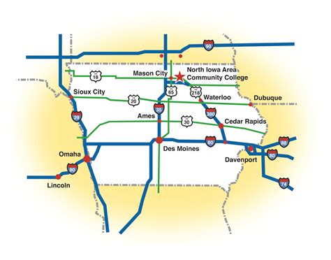 University Northern Iowa Campus Map