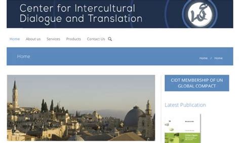 Centre Pour Le Dialogue Interculturel Et La Traduction Cidt Good