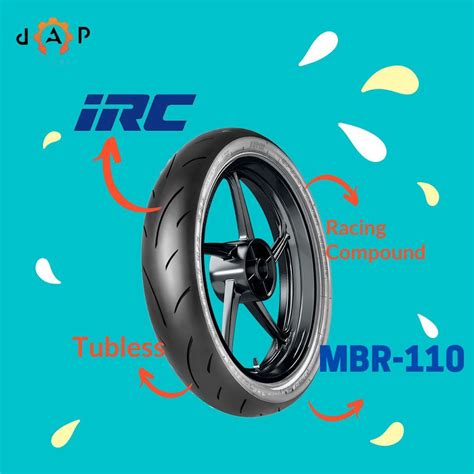 BAN MOTOR RING 17 IRC MBR 110 120 70 17 RACE COMPOUND TUBELESS