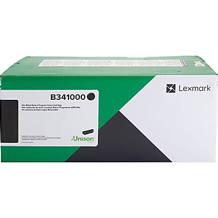 Lexmark Unison Original Standard Yield Laser Toner Cartridge Black