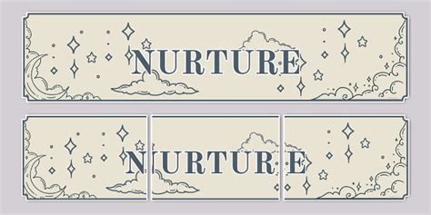 Celestial Themed Nurture Display Banner Teacher Made