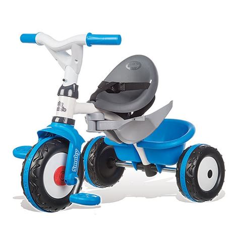 Tricycle Evolutif Baby Balade Roues Silencieuses Bleu Smoby King