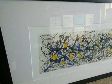 Jackson Pollock Summertime Framed Print Large 1778396347