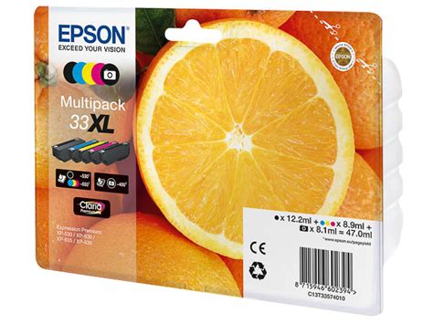 Jetzt EPSON Patronen 33 XL Multipack Epson Expression Premium XP 540