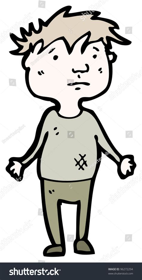 Cartoon Orphan Stock Illustration 96272294 Shutterstock