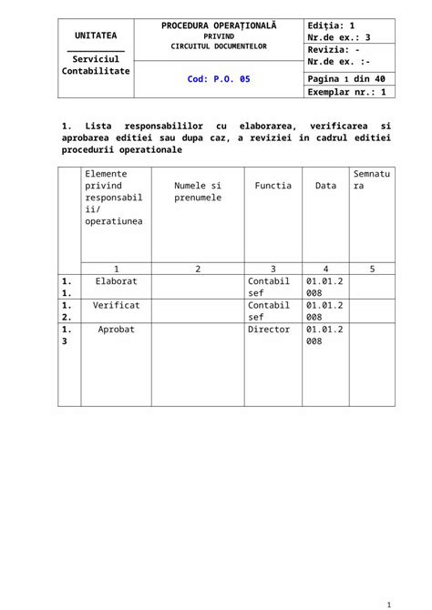 DOC 05 Procedura Circuitul Documentelor DOKUMEN TIPS