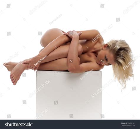 Portrait Beautiful Naked Woman She Lying Stock Photo Shutterstock