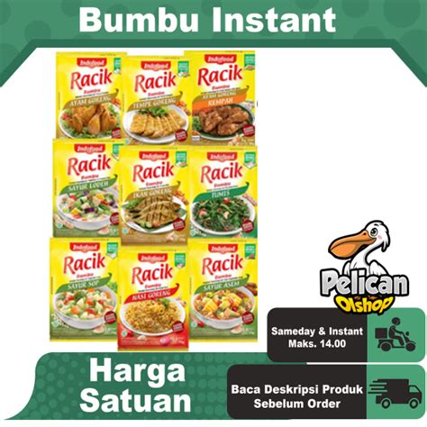 Jual Indofood Bumbu Instant Penyedap Rasa Racik Sayur Sop Sayur Asem