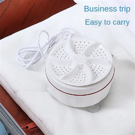 Small Sonic Vibration Portable Washing Machine - Camping Gear, Tents ...