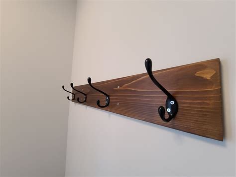 Simple Wall Mounted Coat Rack Dabblehub