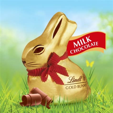 Lindt Gold Bunny Milk Chocolate Candy Bunny Easter Basket 1 Ct 3 5