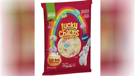 Pillsbury Releases Lucky Charms Cookie Dough Filled With Marshmallows Wkrn News 2