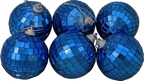 Northlight Mirrored Disco Ball Christmas Ornaments 2