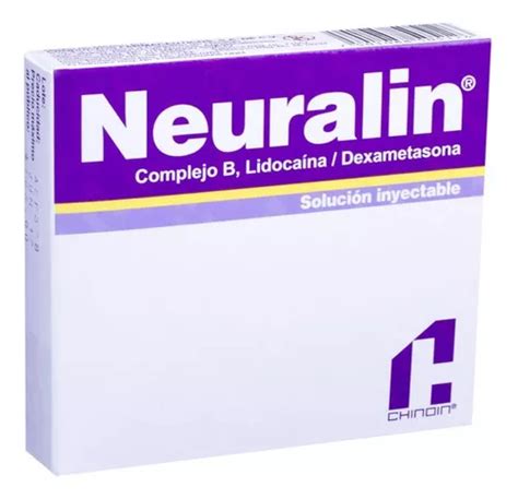 Neuralin 200 Mg100 Mg5 Mg30mg4 Mg Caja Con 2 Ampolletas Mercadolibre