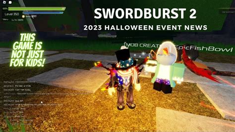 Swordburst 2 2023 Halloween Event News Update Youtube