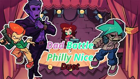 Fnf Dad Battle And Philly Nice Funkadelix But Its An Actual Duet