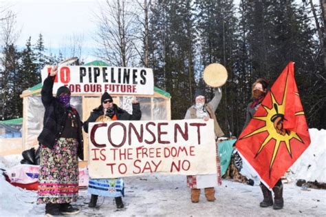 Two Arrested As Protests Renewed Along B C Coastal Gaslink Pipeline