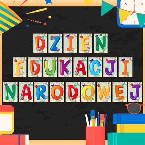 Napis Dzie Edukacji Narodowej Ryneczek Inspiracji