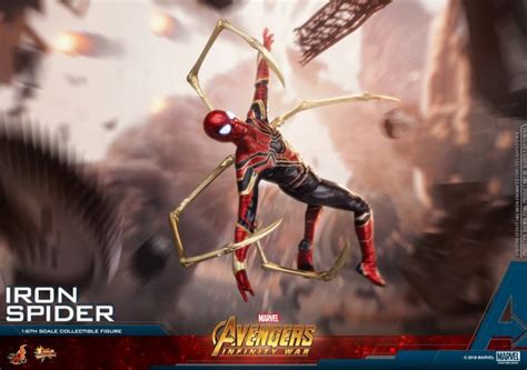 Hot Toys 1 6th Scale Iron Spider Avengers Infinity War Rio X Teir