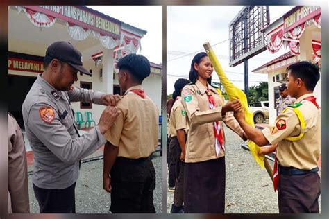 Khidmat Apel Penutupan Serah Terima Jabatan Dan Uji Krida Letting 5