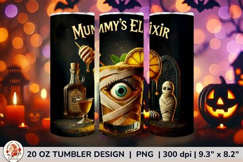 Halloween Cocktails Tumbler, Halloween Tumbler