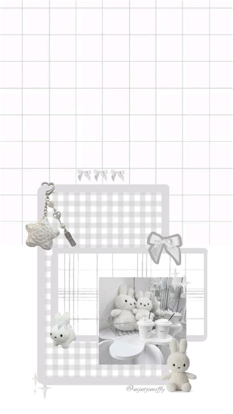 Miffy Nijntjemiffy In Cute Patterns Wallpaper Iphone