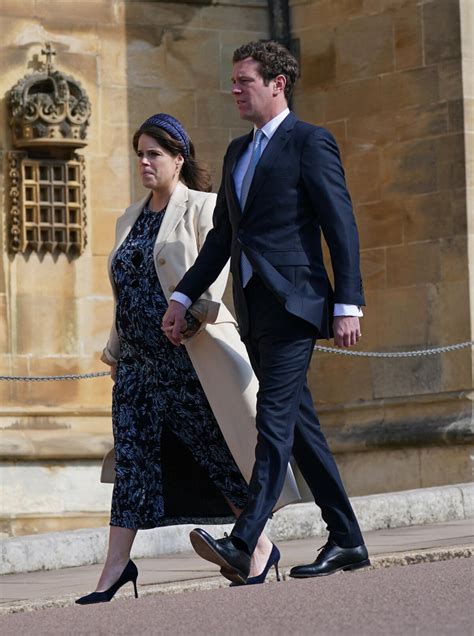 Photo La Princesse Eugenie D York Enceinte Et Son Mari Jack