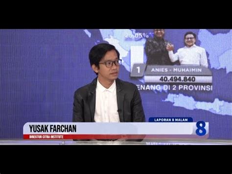 Pengamat Politik Yusak Farchan Live Garuda Tv Jelang Rekapitulasi