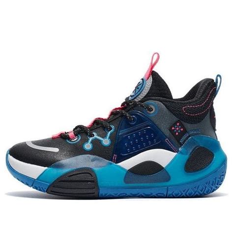 Gs Li Ning Wade All City 9 V1 Mid Black Blue Ykbr076 11 Kicks Crew