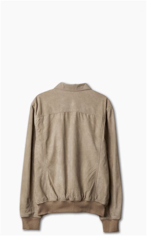 Schott Nyc Lcyaless Jacket Suede Dark Beige Cultizm