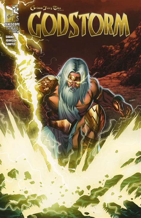 Grimm Fairy Tales Presents Godstorm A Vf Zenescope Comic Book