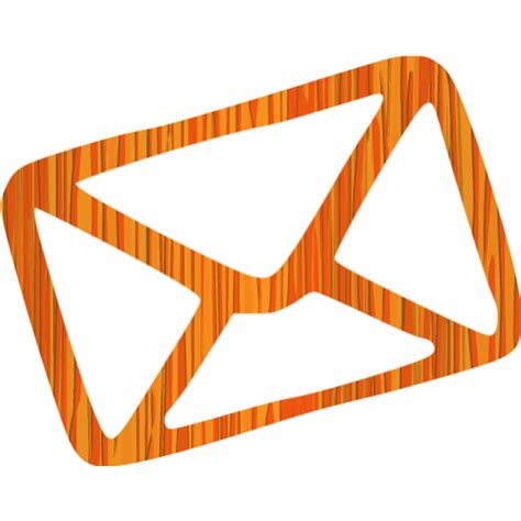 Sketchy orange email 2 icon - Free sketchy orange email icons - Sketchy ...