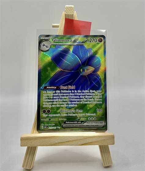 Pokemon Glimmora Lumiflora Ex Obf En Fullart Obsidian Flames