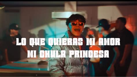 Lo Que Quieras Mi Amor Mi Chula Princesa Xavi La Diabla Video