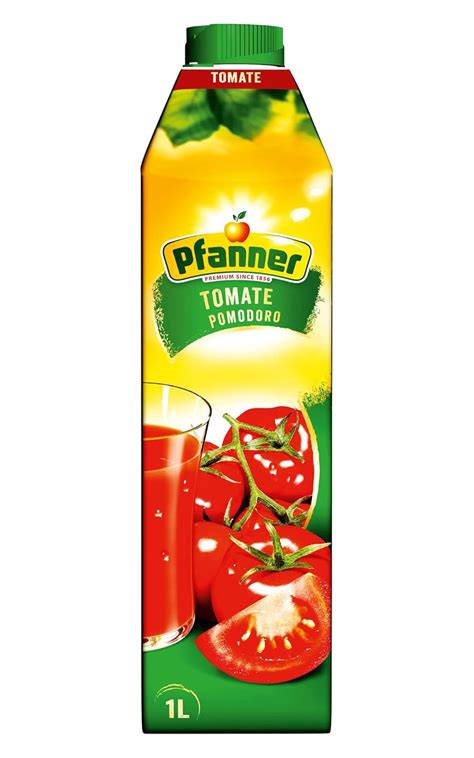 Pfanner Tomatensaft Im Vorratspack Fruchtsaft Fein P Riert Fruchtig