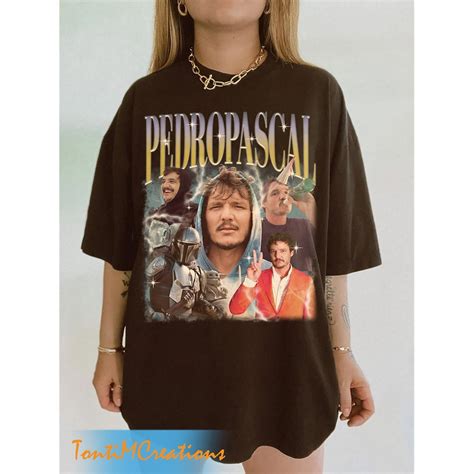 Vintage Pedro Pascal Shirt, Pedro Pascal, Actor Pedro Pascal - Inspire ...