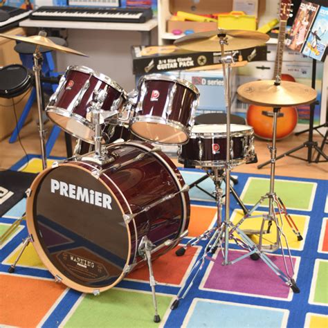 Used Premier 5 Piece 22" Drum Kit Circa 80s