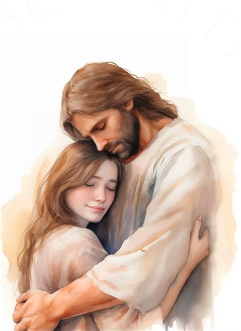 Jesus Christ Artwork Religious Illustration