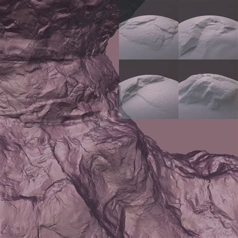 Results From My Recent Rock Sculpting Finished Projects Blender