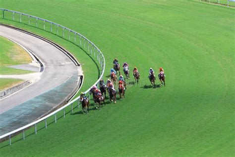 A Horse Racing At Hong Kong Jockey Club Editorial Photography Image