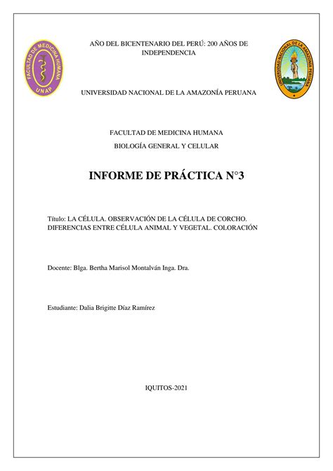 Solution Unap Observaci N De La C Lula Del Corcho Diferencias Entre C