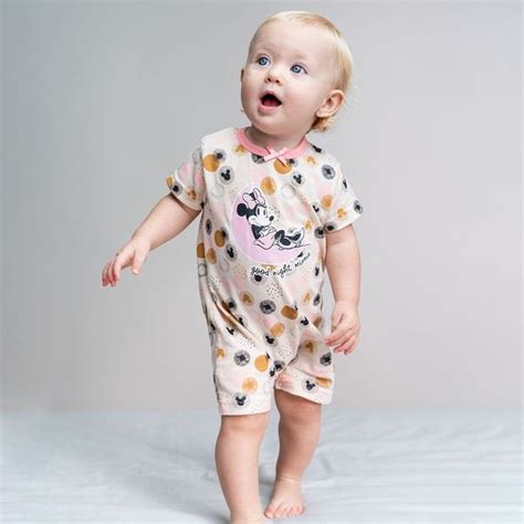 Minnie Mouse Good Night Baby Romper Disney Kurogami