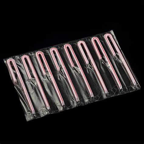 U Shape Straws Plastic Drinking Straws Flexible Bendy Disposable Straws