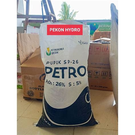 Jual Pupuk SP 26 Petrokimia Gresik 1 Kg TSP Phospat 26 Sulfur 5