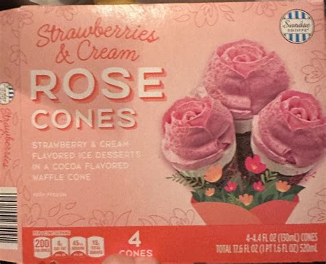 The Strawberry Rose Cones Are Great Im Loving All Of The Valentines