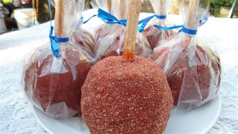 Receta De Manzanas Con Chamoy Applesauce Recipe Chamoy Youtube