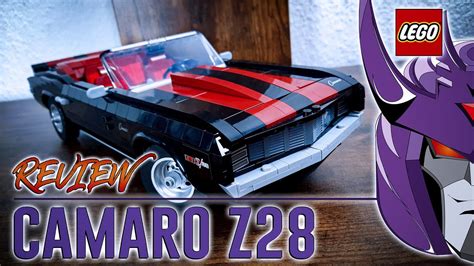 Lego Icons Camaro Z28 Review | Model Team | Tim Kay's Nerd Crate - YouTube