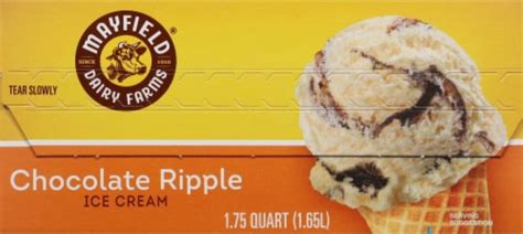 Mayfield Dairy Farms Chocolate Ripple Ice Cream Quart Smiths